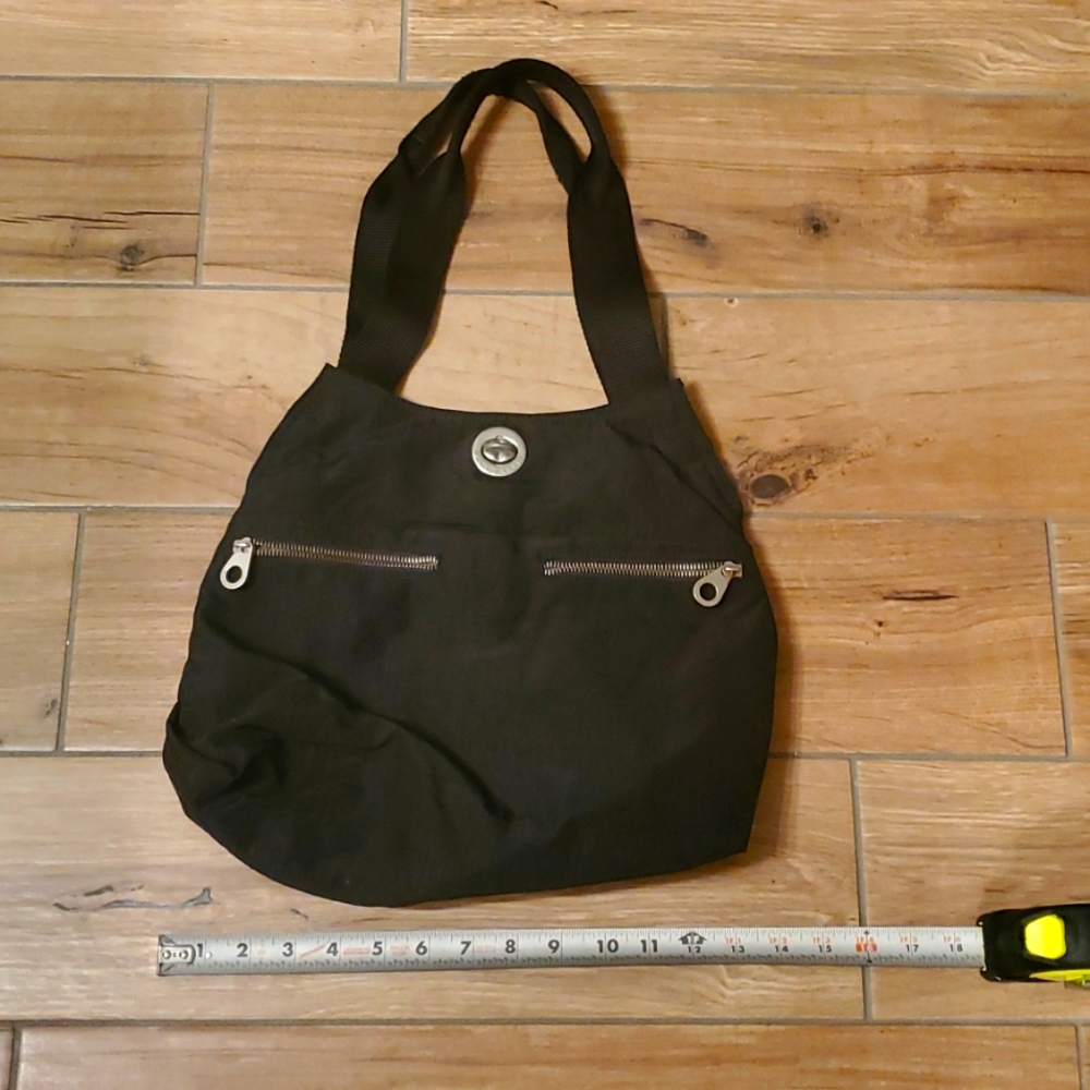 BAGGALLINI black nylon bag